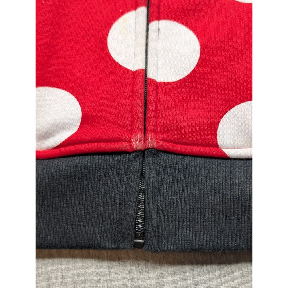 Disney Parks Minnie Mouse Ears Costume Hoodie Jacket Cosplay Women’s Size Medium - Picture 2 of 7